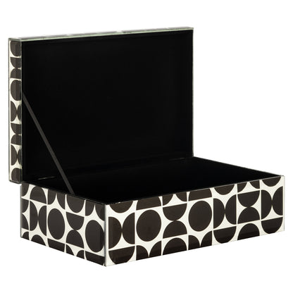 Richmond Interiors Aufbewahrungsbox Vivian black large Aufbewahrungsbox Richmond Interiors