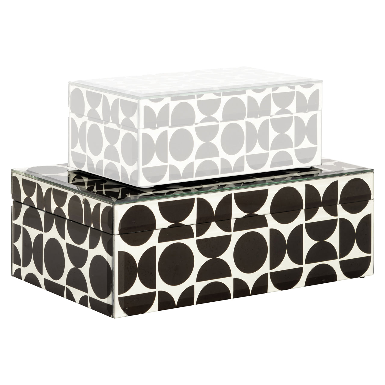 Richmond Interiors Aufbewahrungsbox Vivian black large Aufbewahrungsbox Richmond Interiors