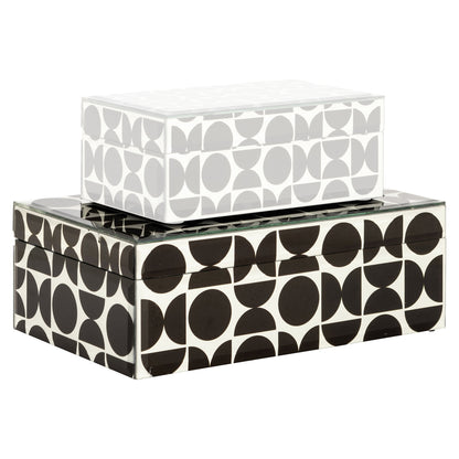 Richmond Interiors Aufbewahrungsbox Vivian black large Aufbewahrungsbox Richmond Interiors