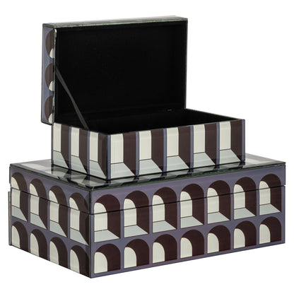 Richmond Interiors Aufbewahrungsbox Vaya black large Aufbewahrungsbox Richmond Interiors