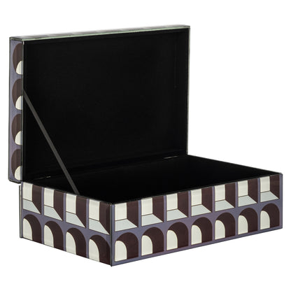 Richmond Interiors Aufbewahrungsbox Vaya black large Aufbewahrungsbox Richmond Interiors