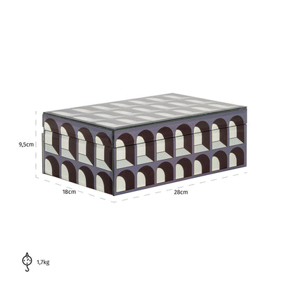 Richmond Interiors Aufbewahrungsbox Vaya black large Aufbewahrungsbox Richmond Interiors