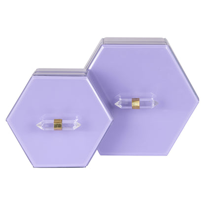Richmond Interiors Aufbewahrungsbox Jutta purple small Aufbewahrungsbox Richmond Interiors