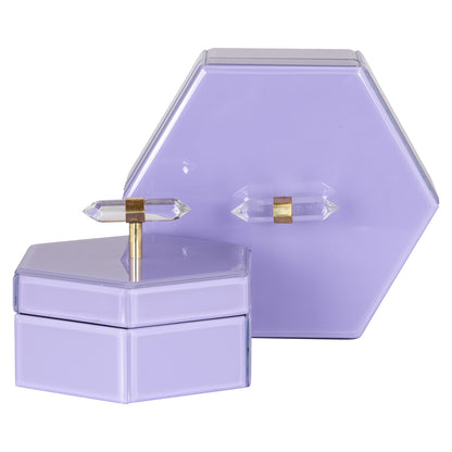 Richmond Interiors Aufbewahrungsbox Jutta purple small Aufbewahrungsbox Richmond Interiors