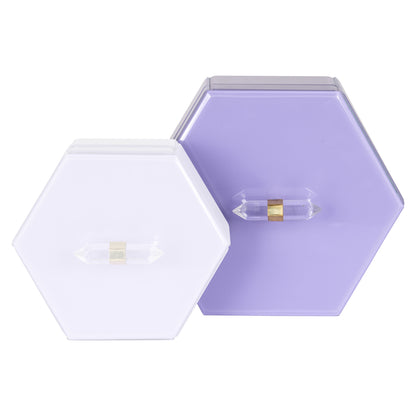 Richmond Interiors Aufbewahrungsbox Jutta purple large Aufbewahrungsbox Richmond Interiors