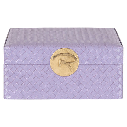Richmond Interiors Aufbewahrungsbox Joelle purple large Aufbewahrungsbox Richmond Interiors