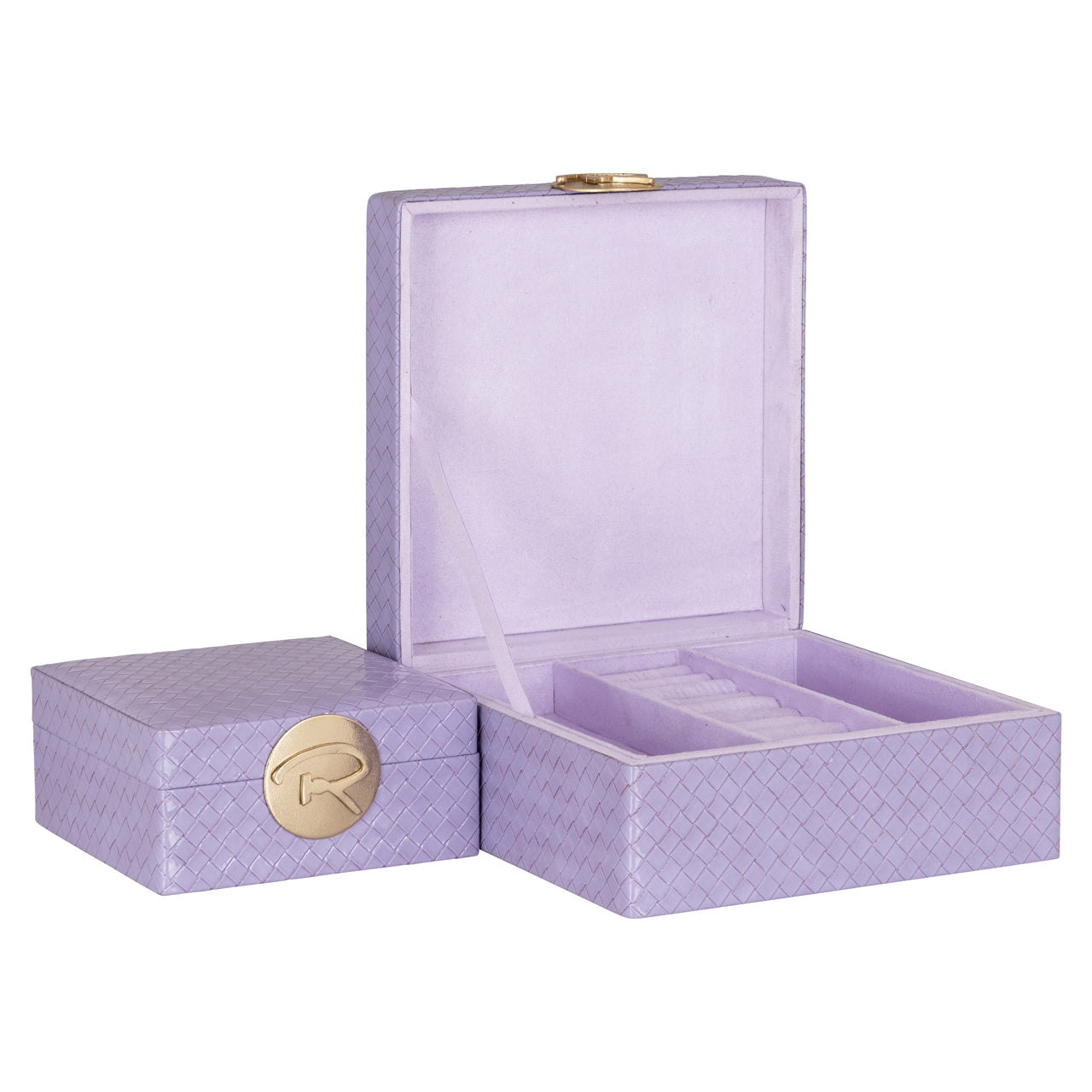 Richmond Interiors Aufbewahrungsbox Joelle purple large Aufbewahrungsbox Richmond Interiors
