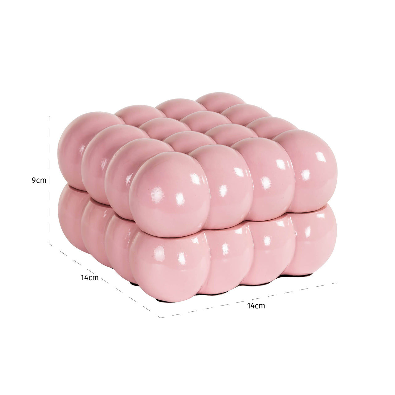 Richmond Interiors Aufbewahrungsbox Cece pink small Aufbewahrungsbox Richmond Interiors