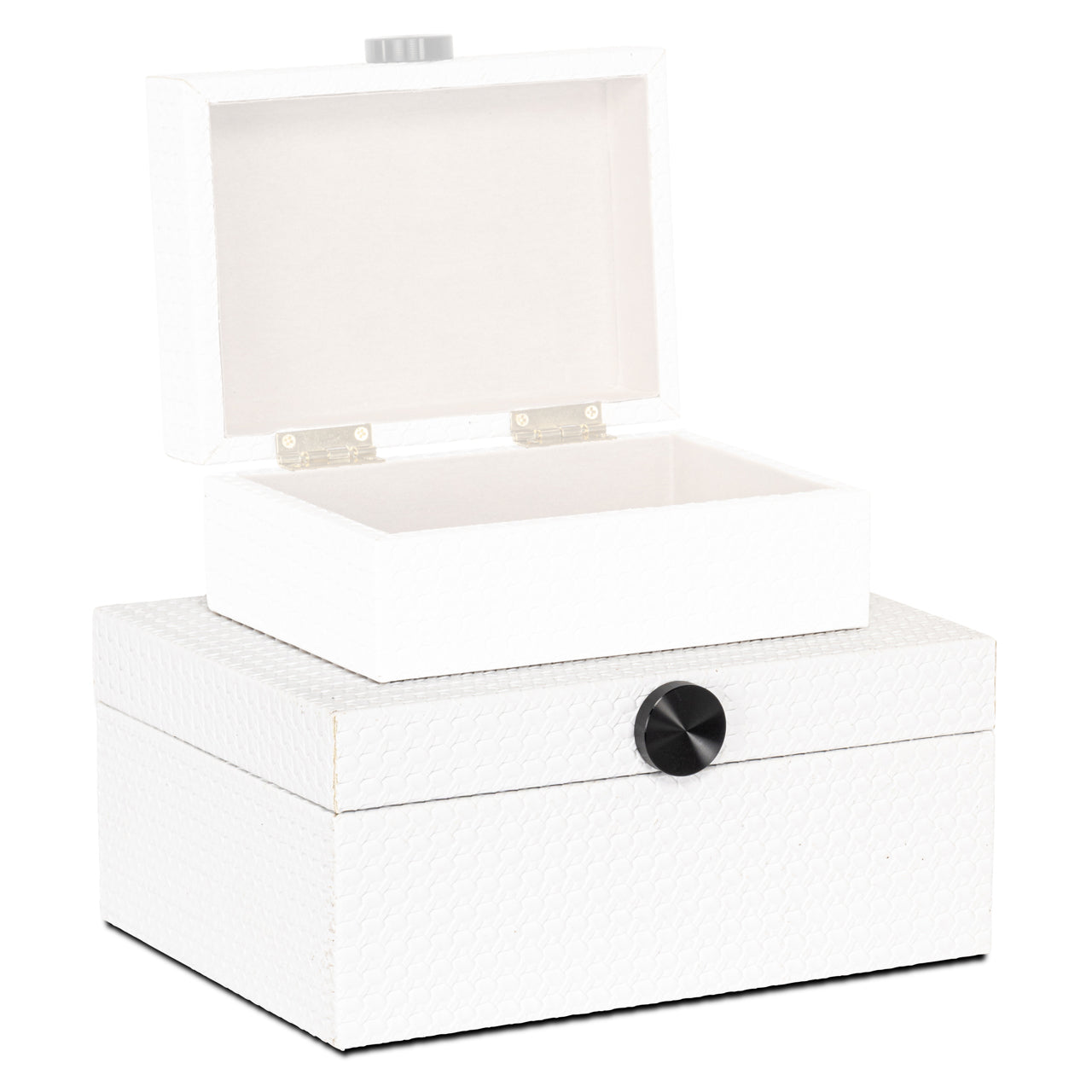 Richmond Interiors Aufbewahrungsbox Myrth white large Aufbewahrungsbox Richmond Interiors
