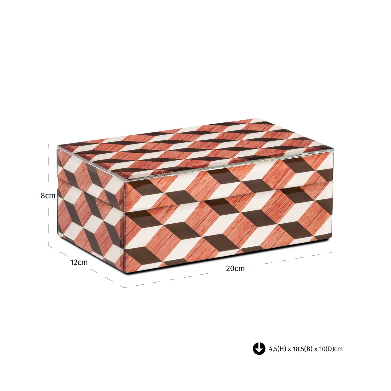 Richmond Interiors Aufbewahrungsbox Chady multicolor small Aufbewahrungsbox Richmond Interiors