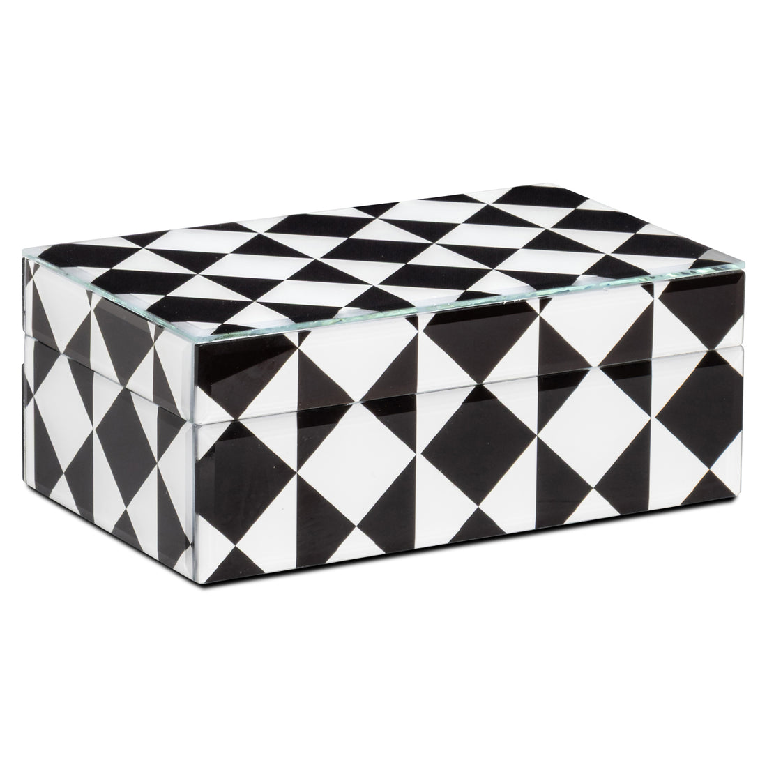Richmond Interiors Aufbewahrungsbox Silas black/white small Aufbewahrungsbox Richmond Interiors