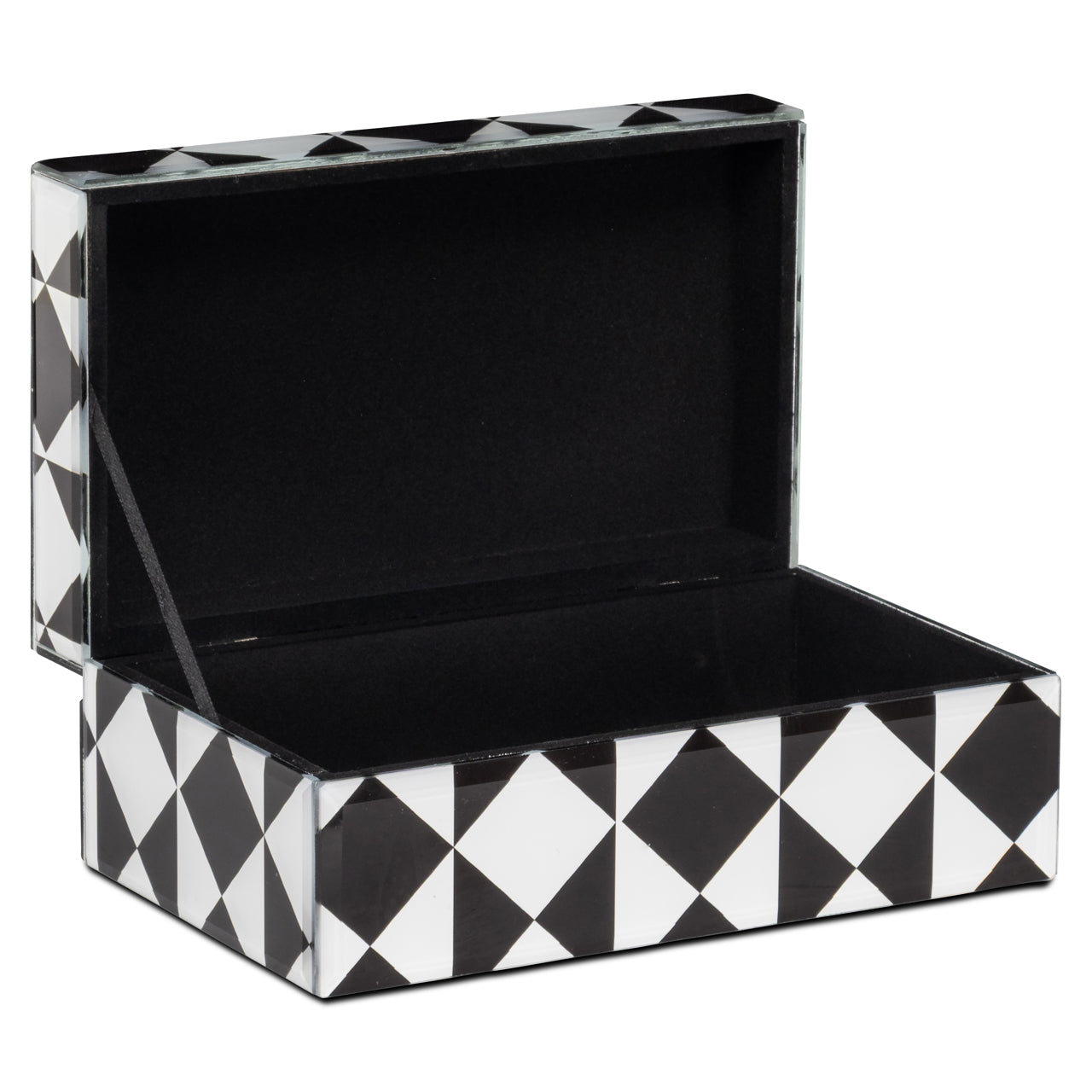 Richmond Interiors Aufbewahrungsbox Silas black/white small Aufbewahrungsbox Richmond Interiors