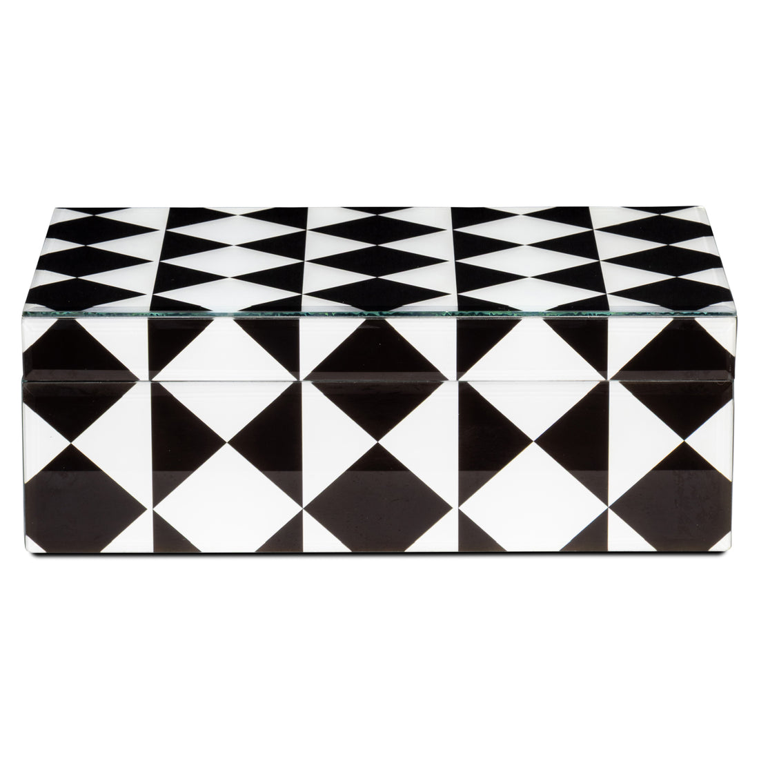 Richmond Interiors Aufbewahrungsbox Silas black/white large Aufbewahrungsbox Richmond Interiors