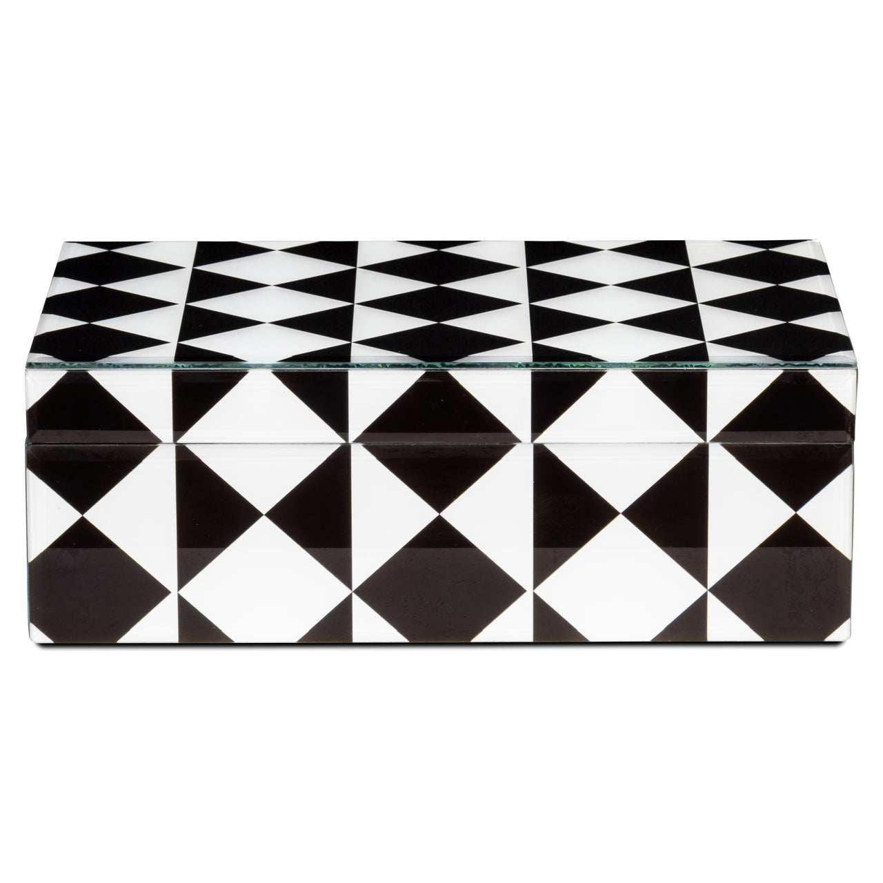 Richmond Interiors Aufbewahrungsbox Silas black/white large Aufbewahrungsbox Richmond Interiors