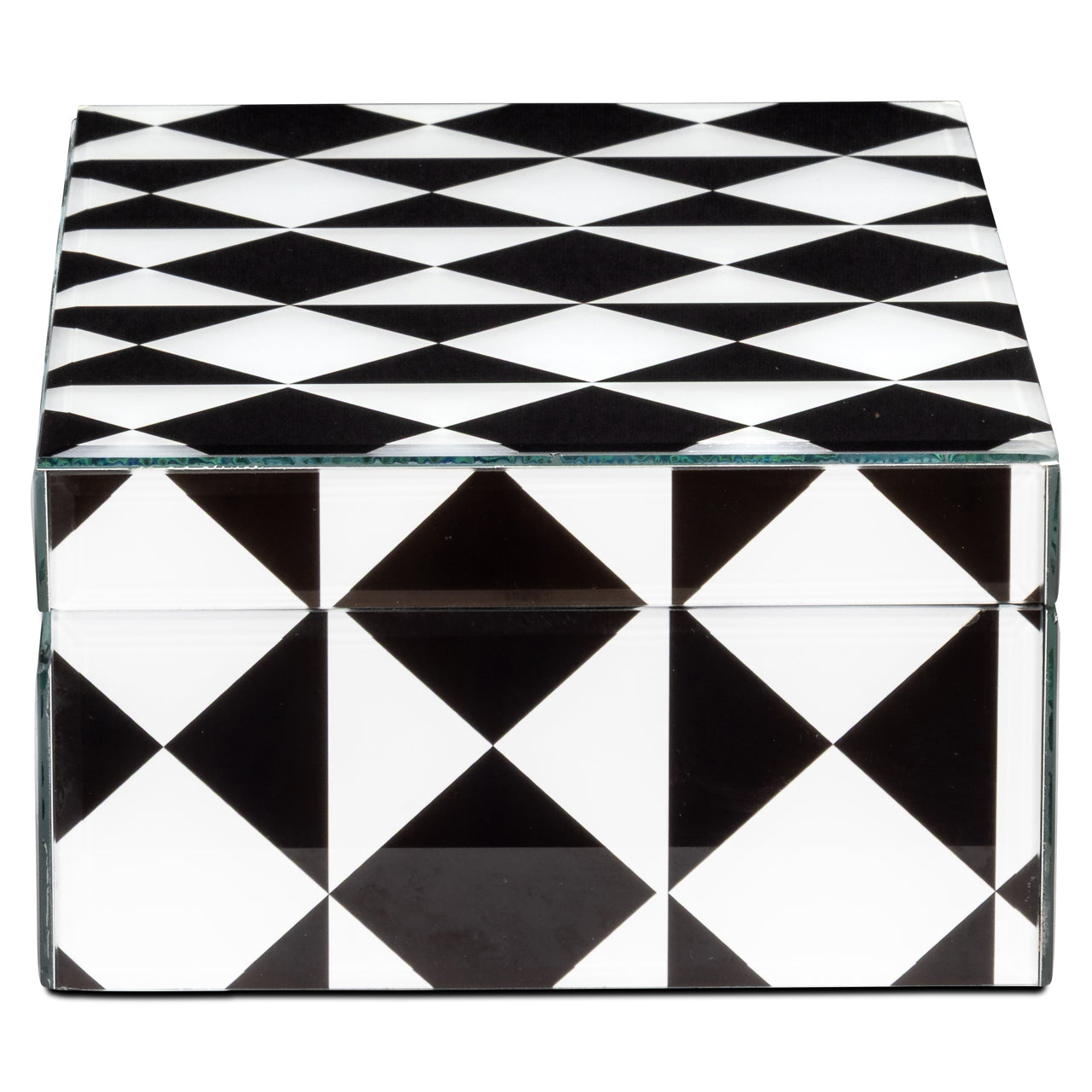 Richmond Interiors Aufbewahrungsbox Silas black/white large Aufbewahrungsbox Richmond Interiors