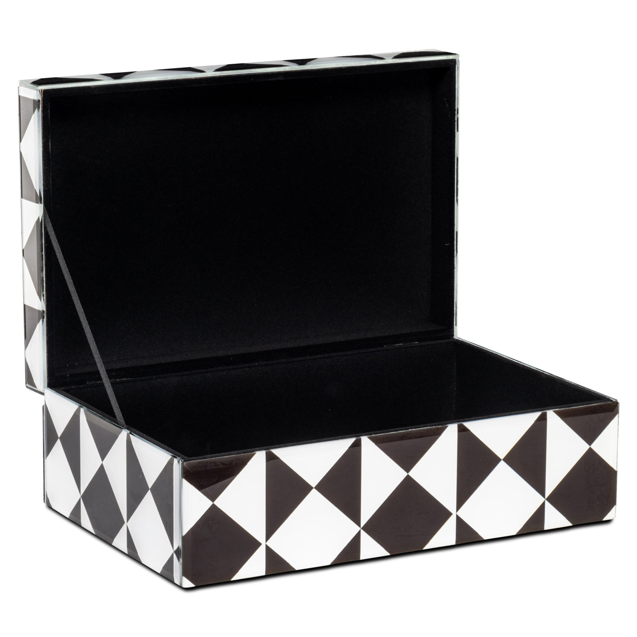 Richmond Interiors Aufbewahrungsbox Silas black/white large Aufbewahrungsbox Richmond Interiors