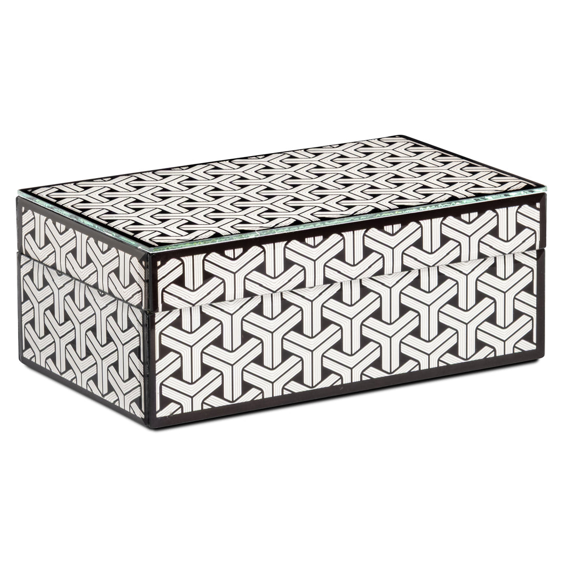 Richmond Interiors Aufbewahrungsbox Feliz black/white small Aufbewahrungsbox Richmond Interiors