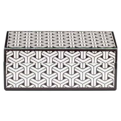 Richmond Interiors Aufbewahrungsbox Feliz black/white small Aufbewahrungsbox Richmond Interiors