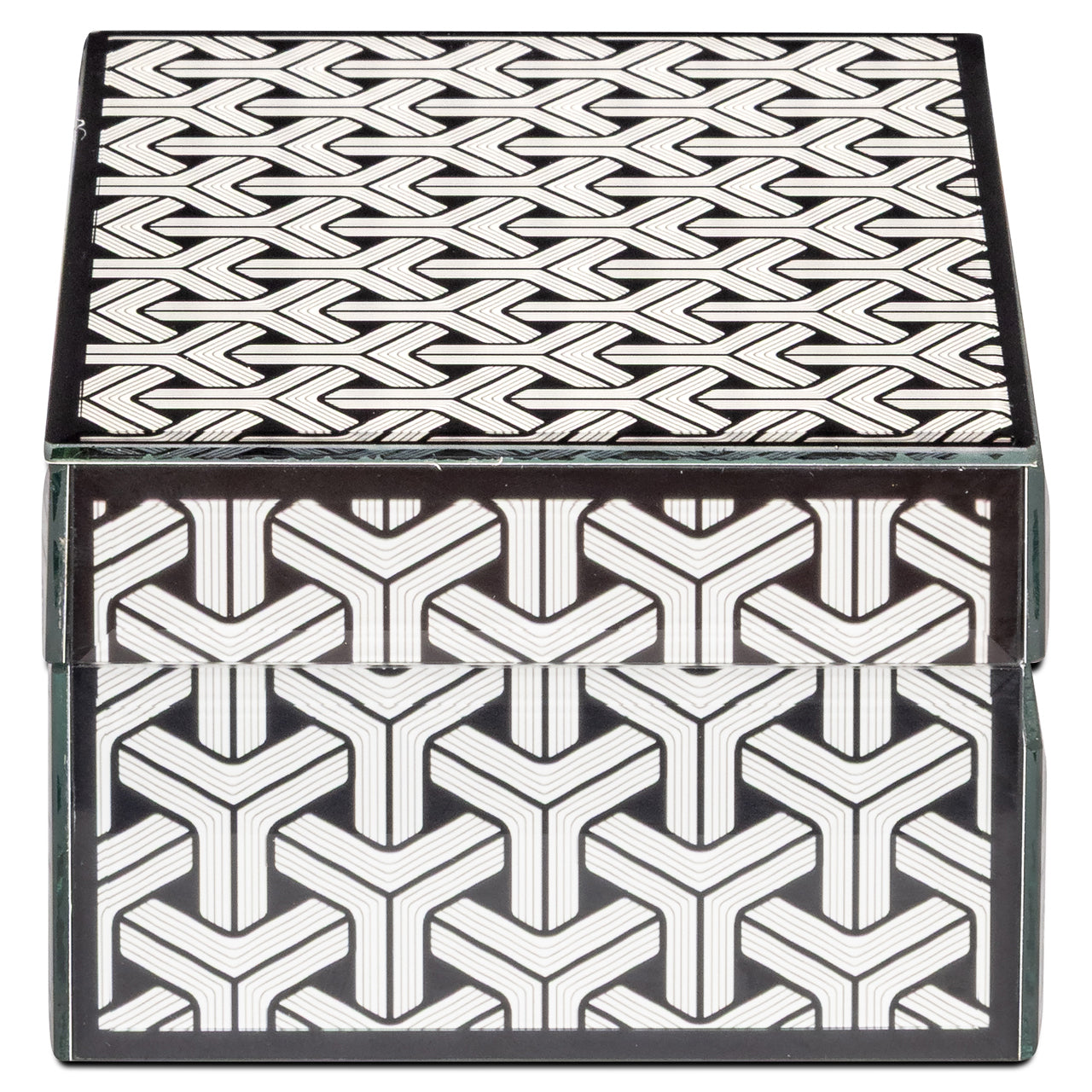Richmond Interiors Aufbewahrungsbox Feliz black/white small Aufbewahrungsbox Richmond Interiors