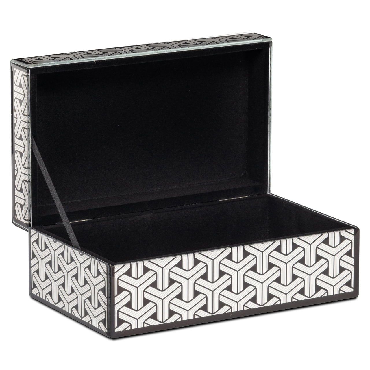 Richmond Interiors Aufbewahrungsbox Feliz black/white small Aufbewahrungsbox Richmond Interiors