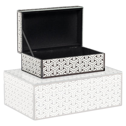 Richmond Interiors Aufbewahrungsbox Feliz black/white small Aufbewahrungsbox Richmond Interiors