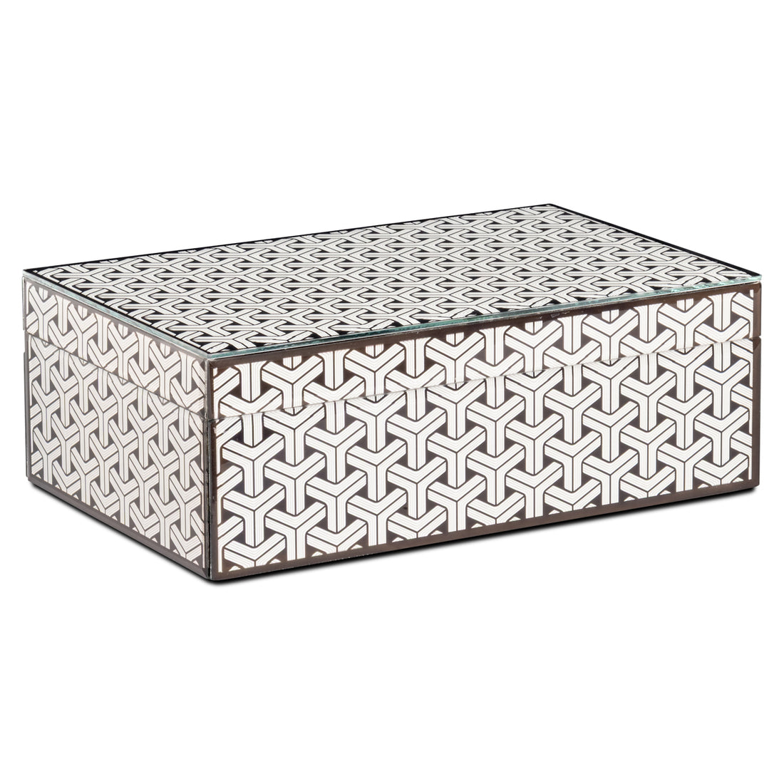 Richmond Interiors Aufbewahrungsbox Feliz black/white large Aufbewahrungsbox Richmond Interiors