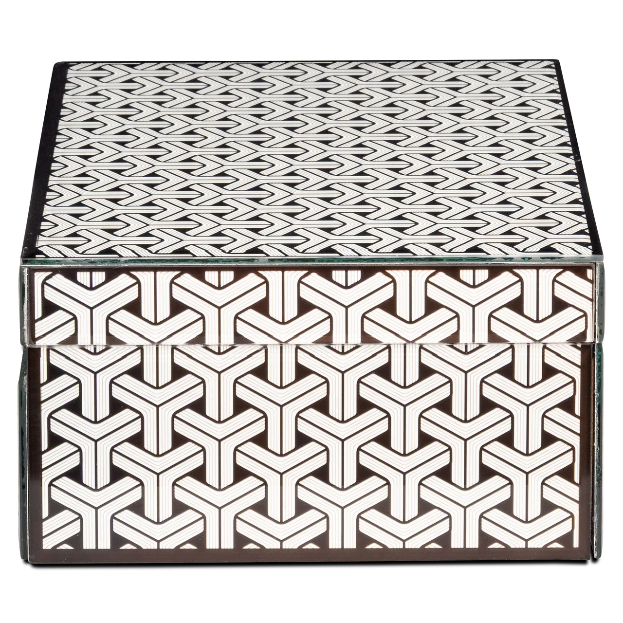 Richmond Interiors Aufbewahrungsbox Feliz black/white large Aufbewahrungsbox Richmond Interiors