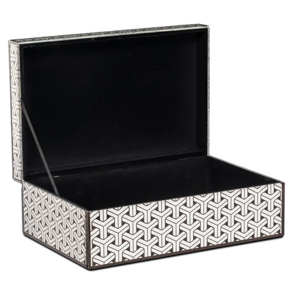 Richmond Interiors Aufbewahrungsbox Feliz black/white large Aufbewahrungsbox Richmond Interiors