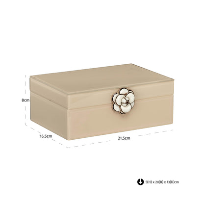 Richmond Interiors Aufbewahrungsbox Abbey ivory small Richmond Interiors