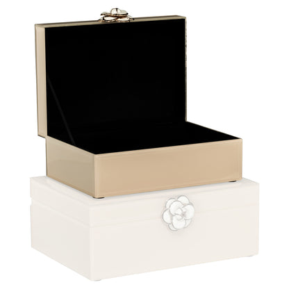 Richmond Interiors Aufbewahrungsbox Abbey ivory small Richmond Interiors