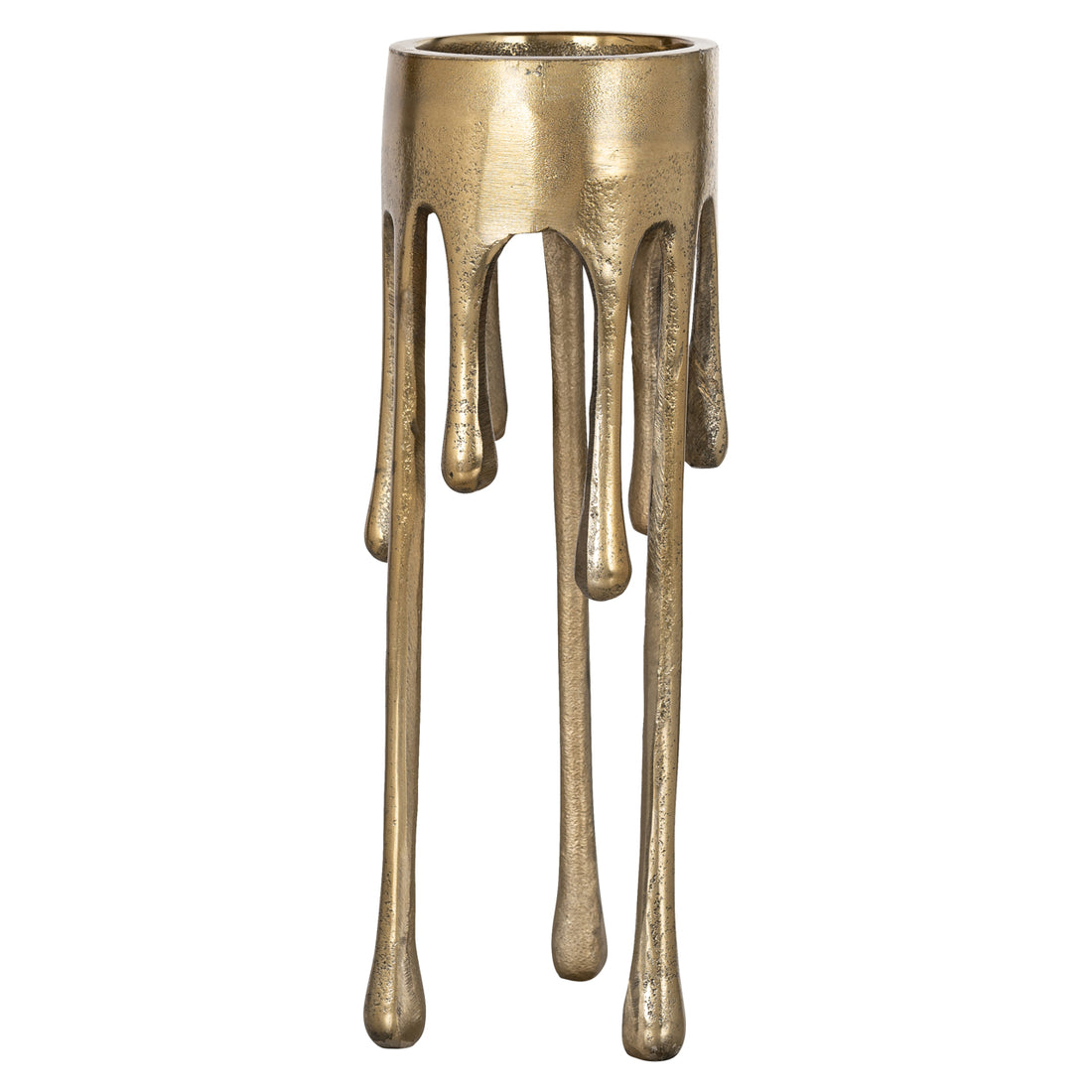 Richmond Interiors Kerzenhalter Lorin brushed gold small Kerzenhalter Richmond Interiors