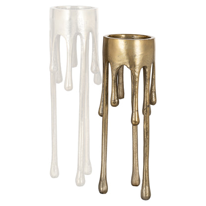 Richmond Interiors Kerzenhalter Lorin brushed gold small Richmond Interiors