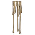 Richmond Interiors Kerzenhalter Lorin brushed gold large Kerzenhalter Richmond Interiors