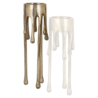 Richmond Interiors Kerzenhalter Lorin brushed gold large Kerzenhalter Richmond Interiors
