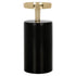 Richmond Interiors Kerzenhalter Caya black/gold small Kerzenhalter Richmond Interiors