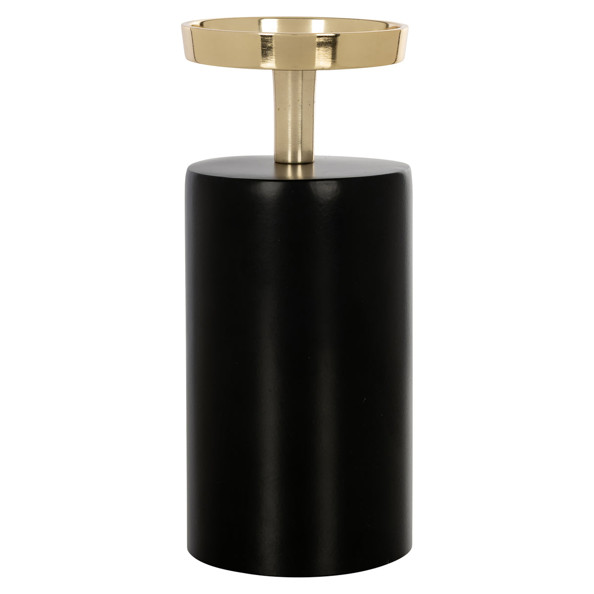 Richmond Interiors Kerzenhalter Caya black/gold large
