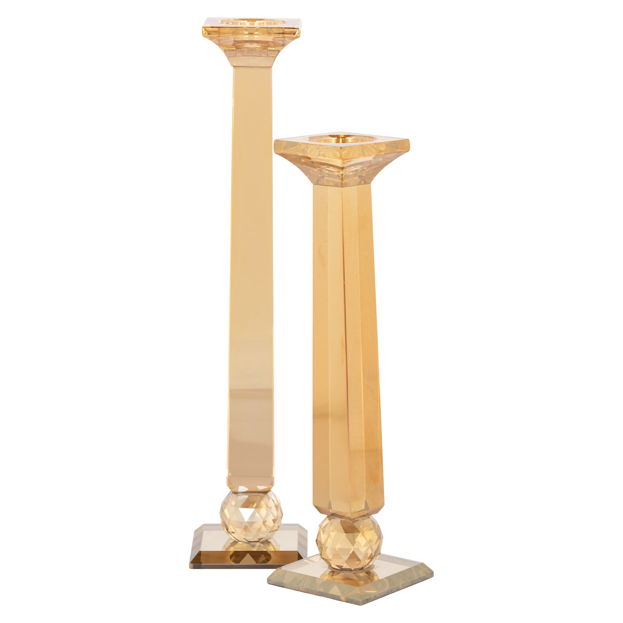 Richmond Interiors Kerzenhalter Milou amber small Kerzenhalter Richmond Interiors