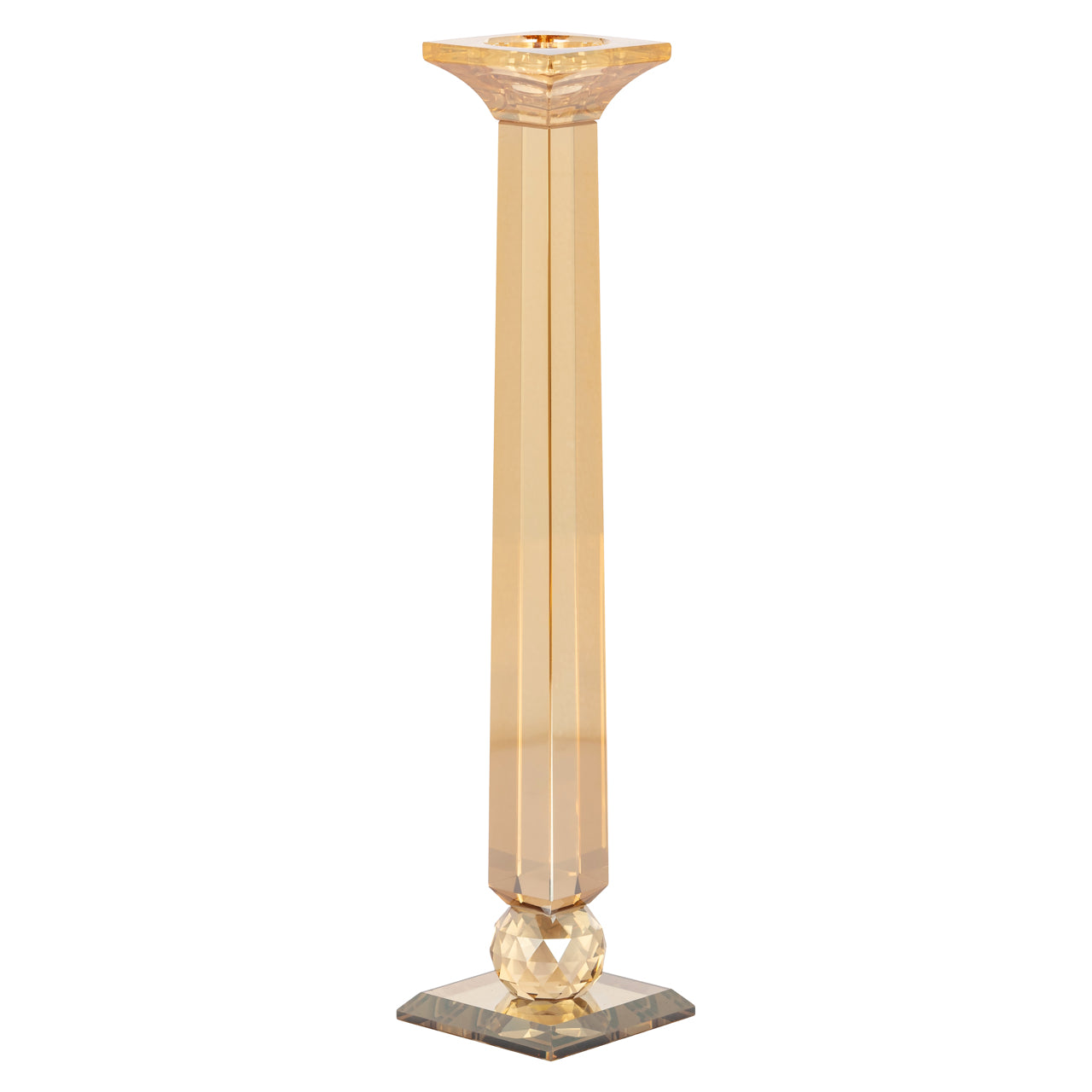 Richmond Interiors Kerzenhalter Milou amber large Kerzenhalter Richmond Interiors