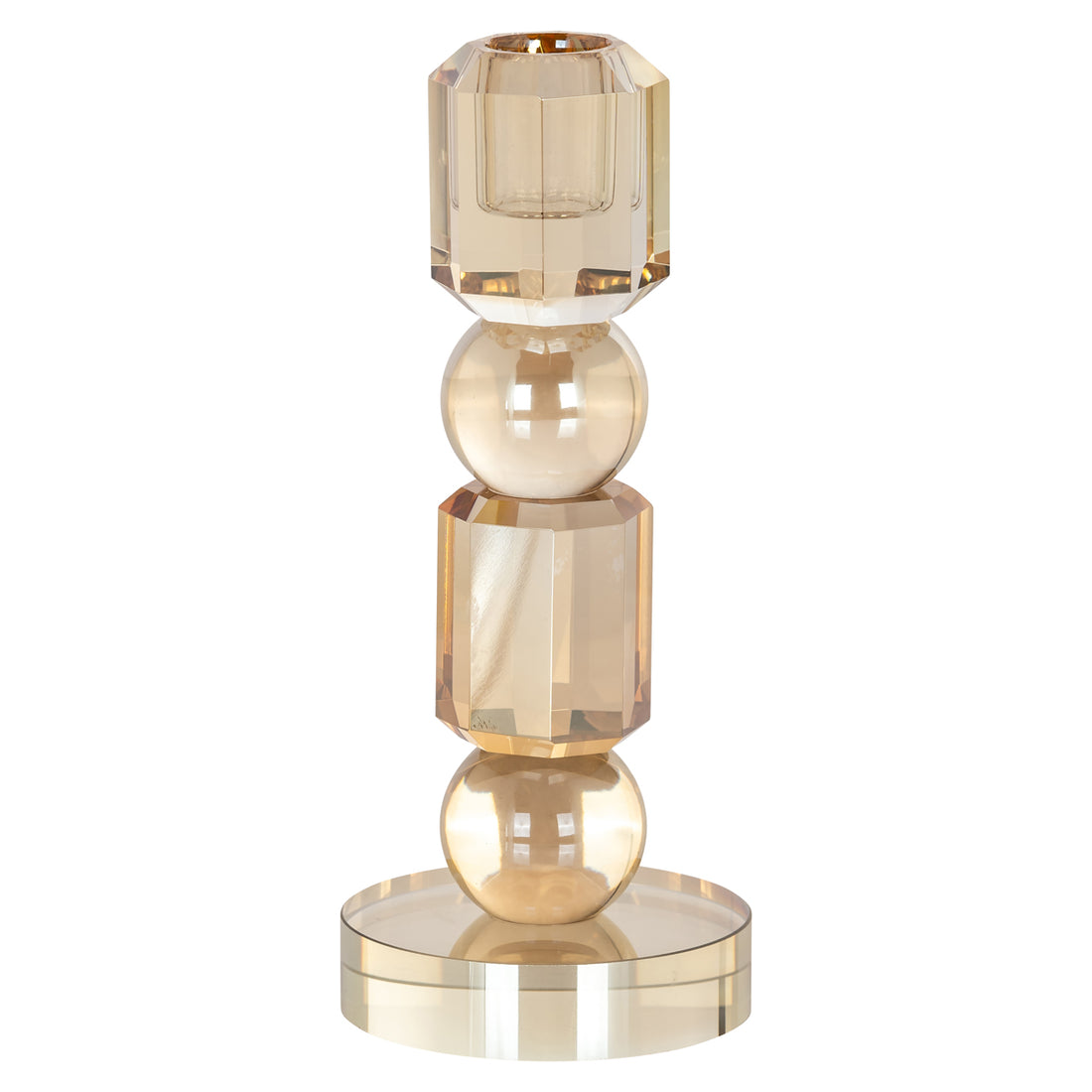 Richmond Interiors Kerzenhalter Meral brown small Kerzenhalter Richmond Interiors