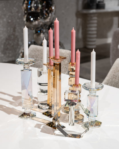 Richmond Interiors Kerzenhalter Milou amber small Kerzenhalter Richmond Interiors