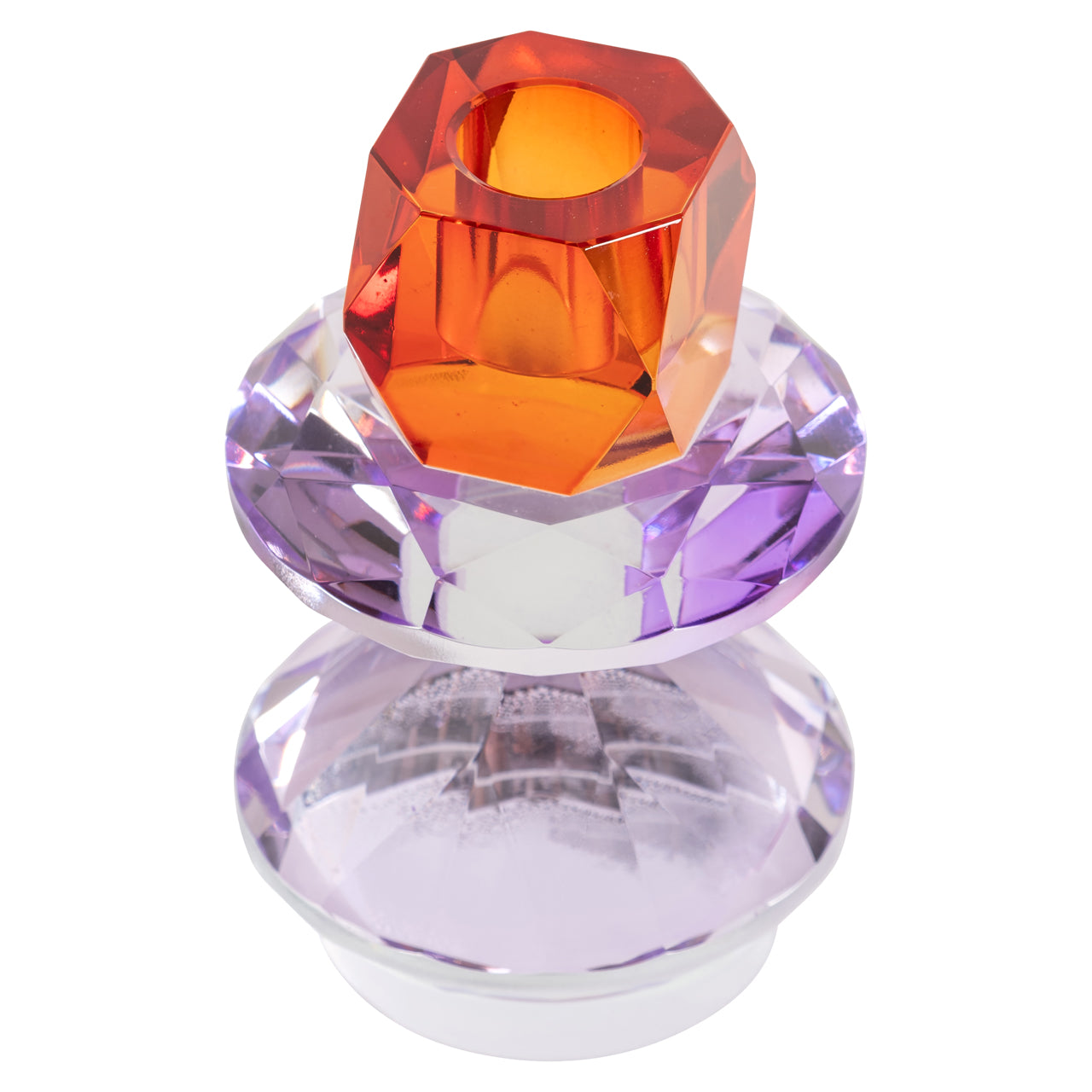 Richmond Interiors Kerzenhalter Yalena purple small Kerzenhalter Richmond Interiors