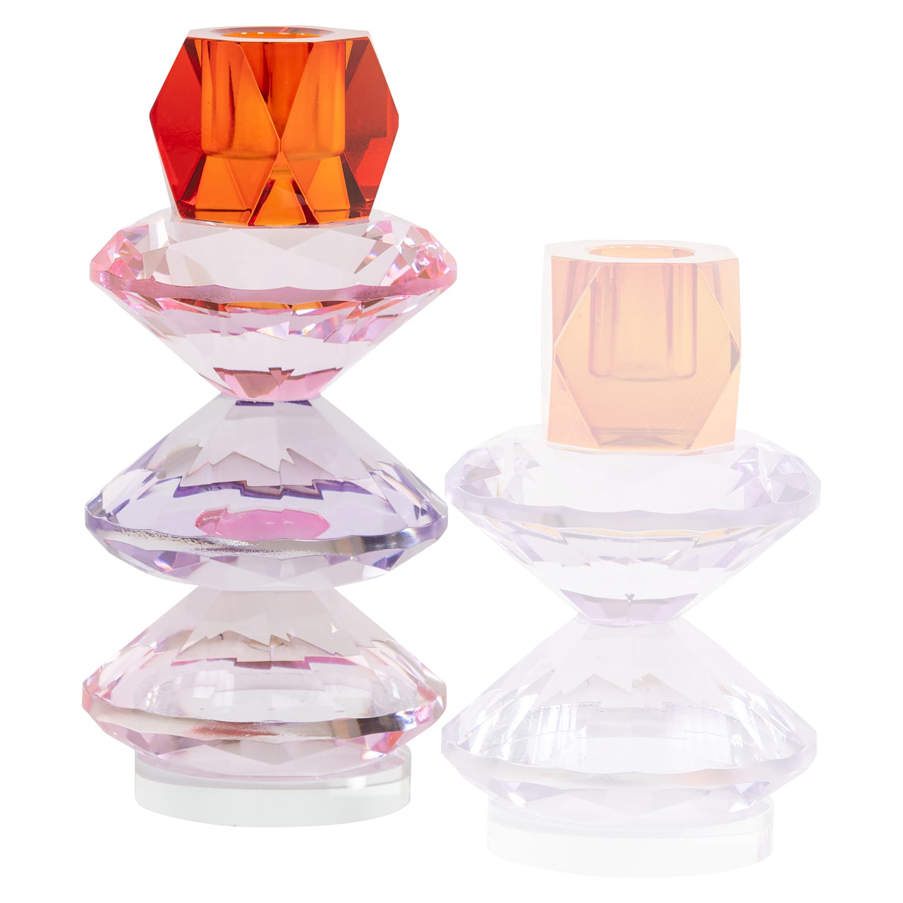 Richmond Interiors Kerzenhalter Yalena pink large Kerzenhalter Richmond Interiors