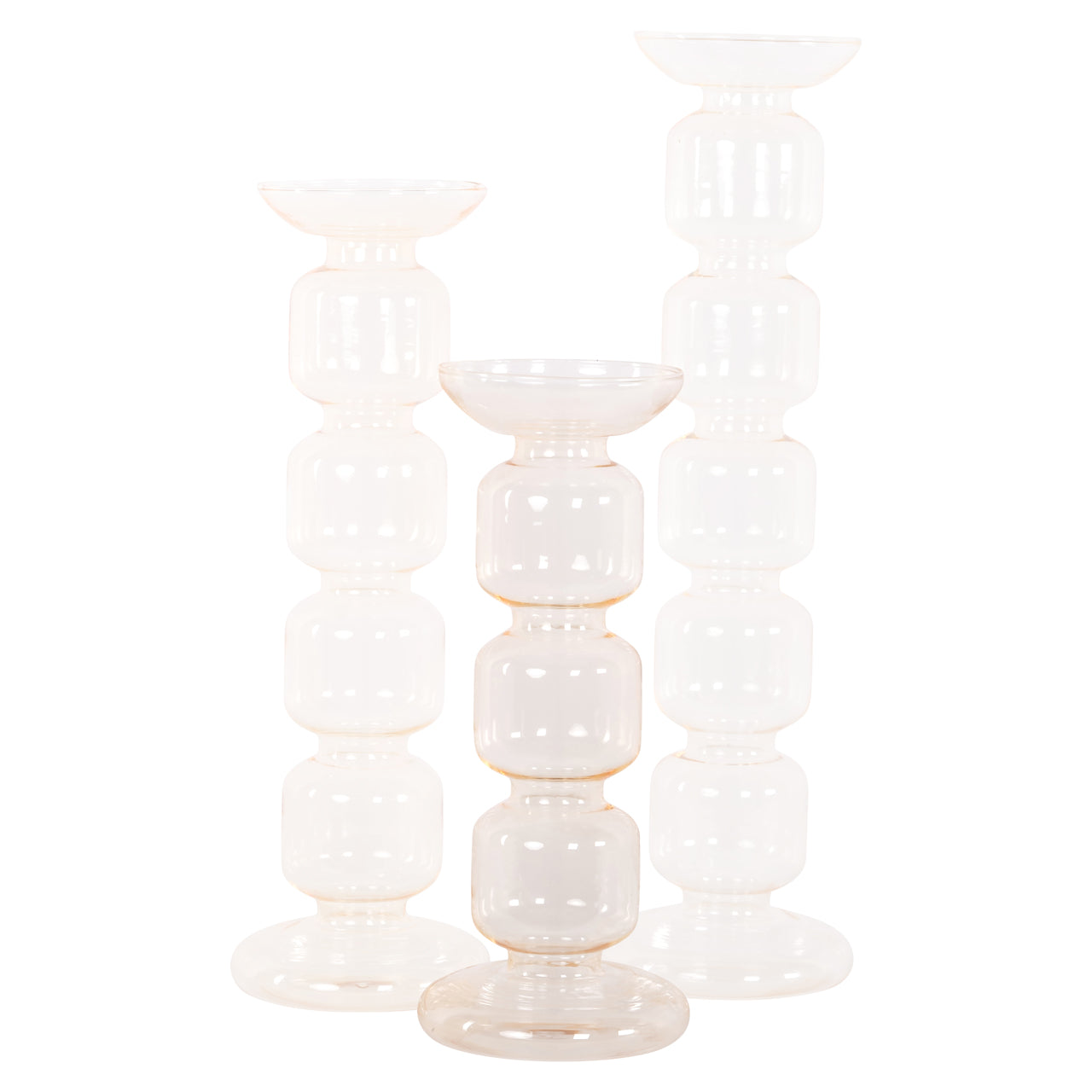Richmond Interiors Kerzenhalter Rabia amber small Kerzenhalter Richmond Interiors