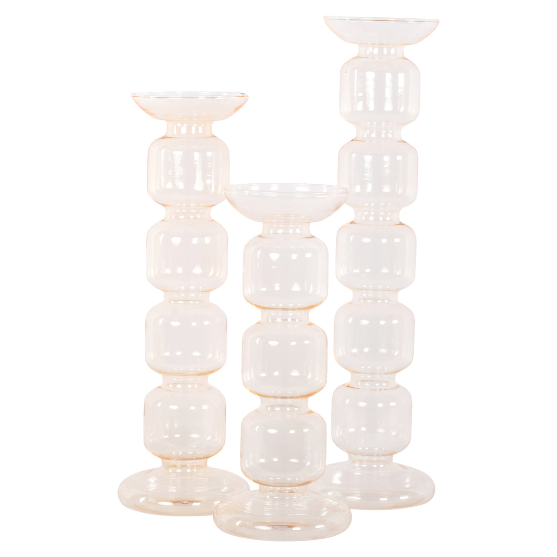 Richmond Interiors Kerzenhalter Rabia amber large Kerzenhalter Richmond Interiors