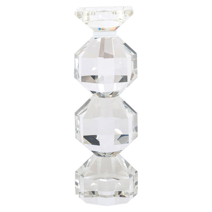 Richmond Interiors Kerzenhalter Safia clear transparent small Kerzenhalter Richmond Interiors
