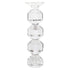 Richmond Interiors Kerzenhalter Safia clear transparent large Kerzenhalter Richmond Interiors