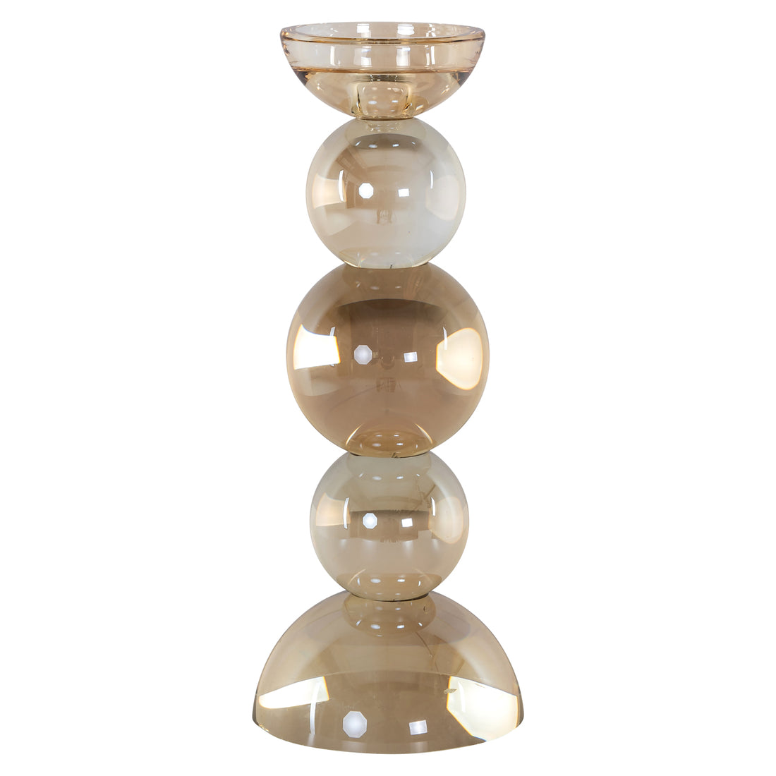 Richmond Interiors Kerzenhalter Emie brown small Kerzenhalter Richmond Interiors