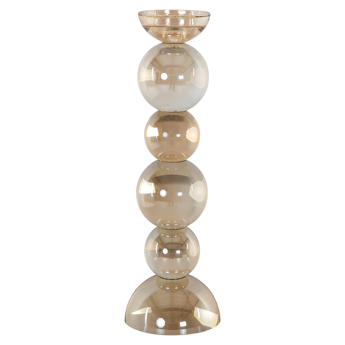 Richmond Interiors Kerzenhalter Emie brown large Kerzenhalter Richmond Interiors