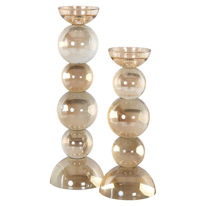Richmond Interiors Kerzenhalter Emie brown large Kerzenhalter Richmond Interiors