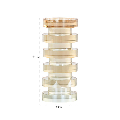 Richmond Interiors Kerzenhalter Cira amber small Kerzenhalter Richmond Interiors